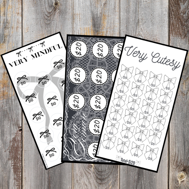 "DEMURE" Savings Challenge Collection