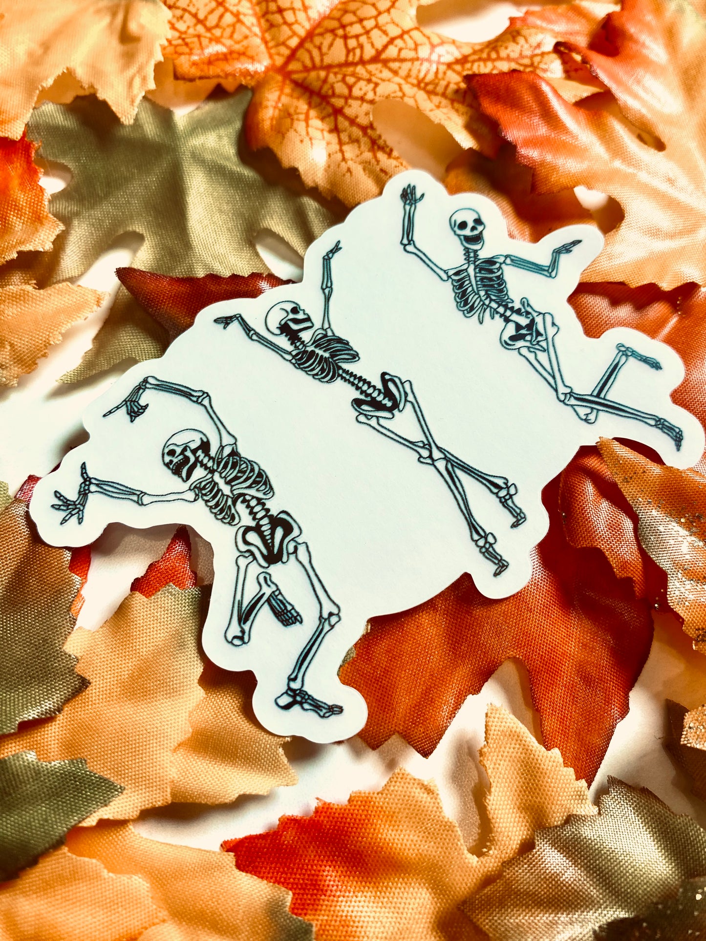 Clear Skelo-happy dance sticker