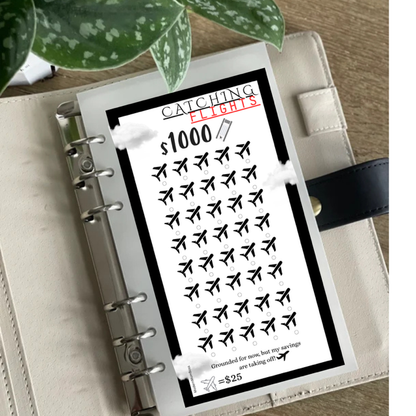 $1000 "Catching Flights" Savings Challenge