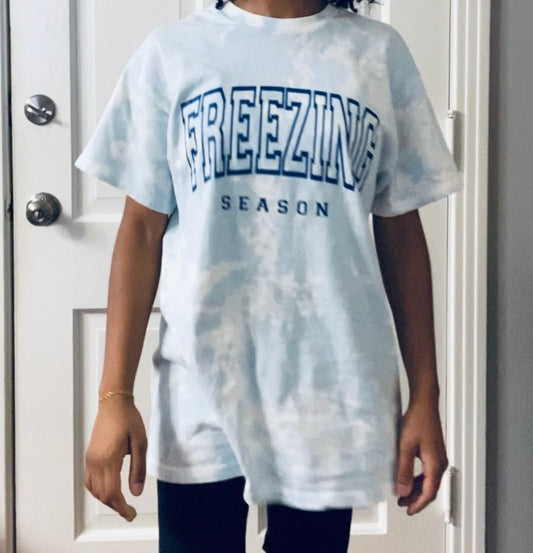 Freezing Season Reverse Dye T-shirt