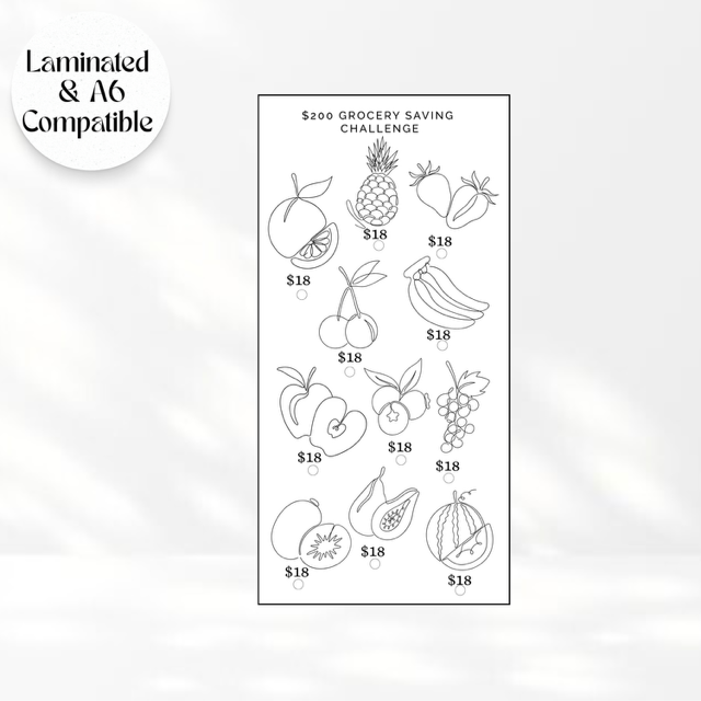 $200 "Mini" Grocery Savings Challenge