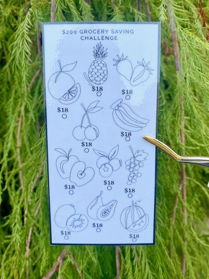 $200 "Mini" Grocery Savings Challenge