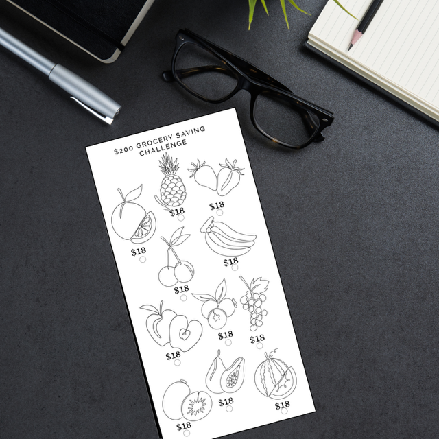 $200 "Mini" Grocery Savings Challenge