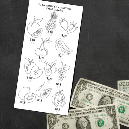 $200 "Mini" Grocery Savings Challenge