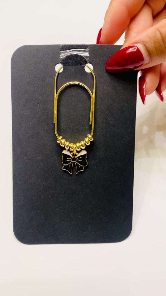 Decorative Binder/ Bookmark Clip